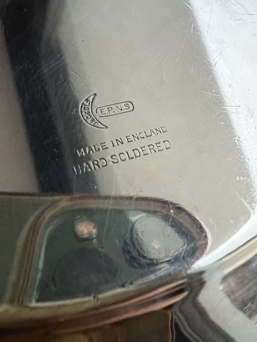 Naczynie misa waza czara posrebrzana