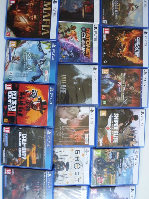 PS5 GRY ! Ghost OF Yotei ! PL w stanie IDEALNYM gry Playstation 5 !