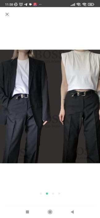 Костюм Hugo Boss Чорный