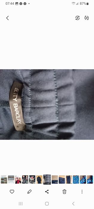 Damski dres granatowy