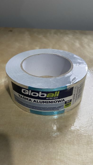 Taśma aluminiowa Globall 50mm x 50mb