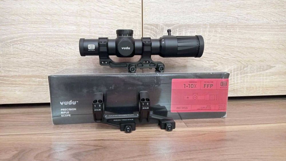 Luneta biegowa Eotech 1-10x28 FFP Vudu + montaż