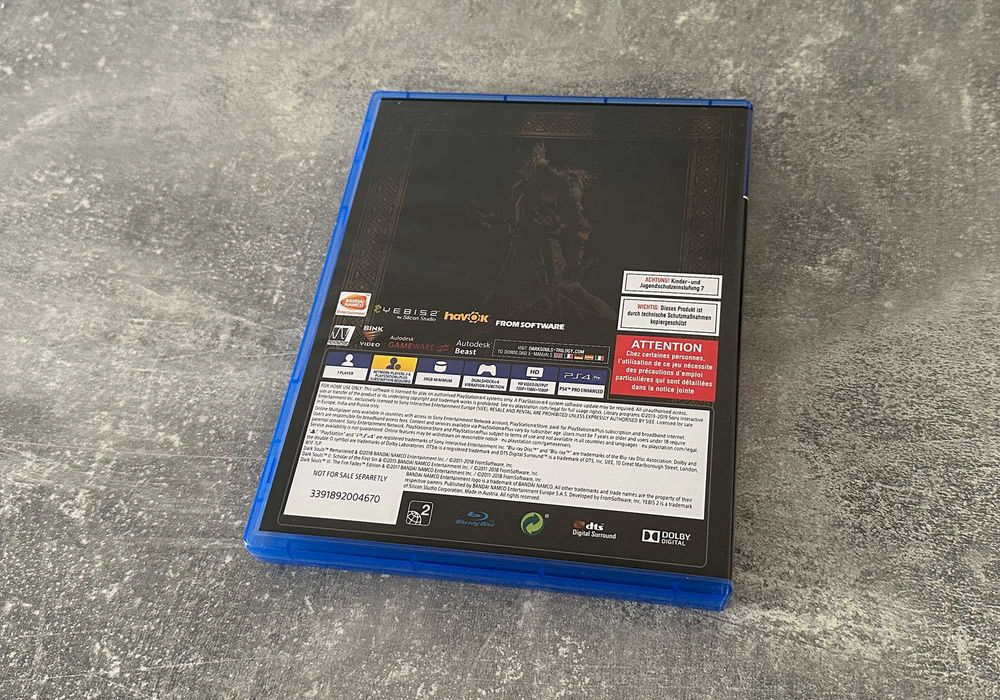 Dark Souls 3 The Fire Fades Edition (CUSA-07439 / RU / PS4)