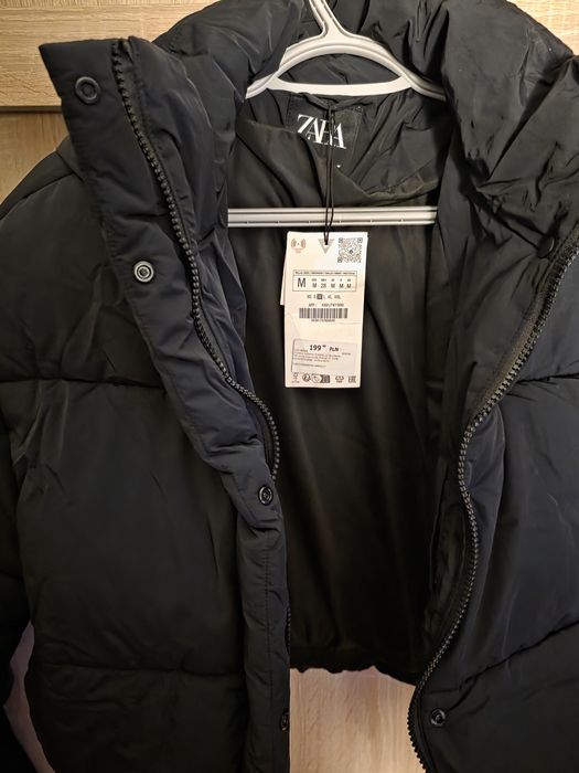 Kurtka puchowa Zara damska rozmiar M