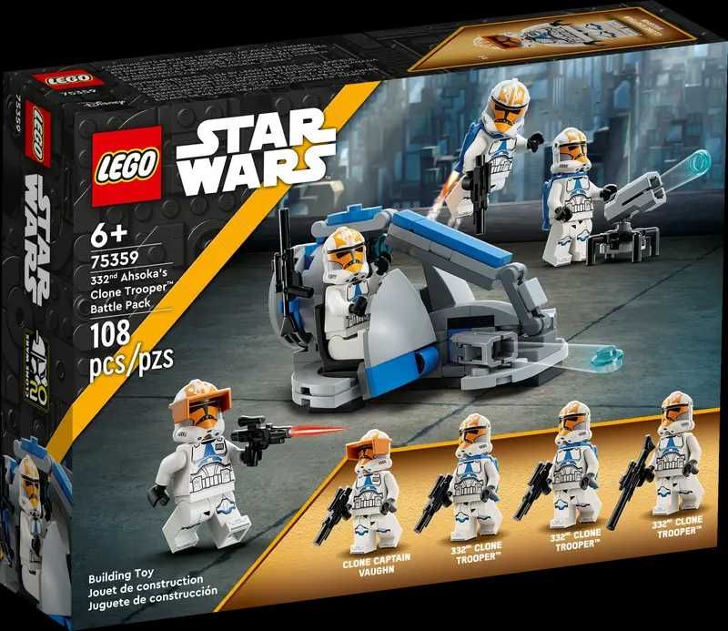 Lego Pack de Batalha da 332.ª de Ahsoka’s Clone mais Tanque de Spider
