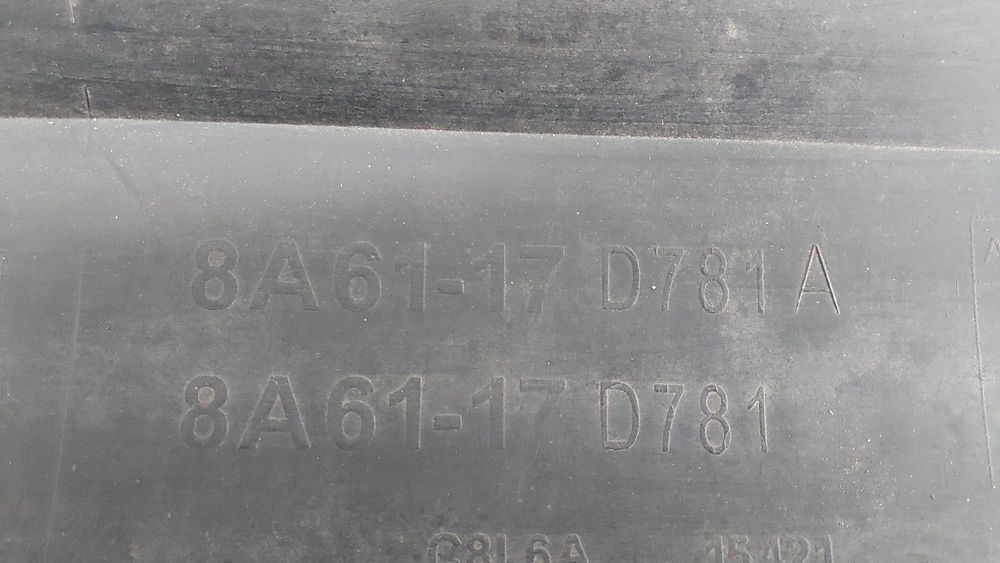 Spoiler do pára-choques trás FORD Fiesta VI (CB1, CCN)