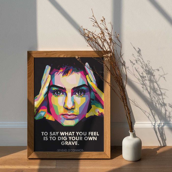 Plakat A3 Sinead Oconnor