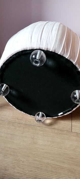 HOME&YOU  piękny PUF pudrowy róż Mela