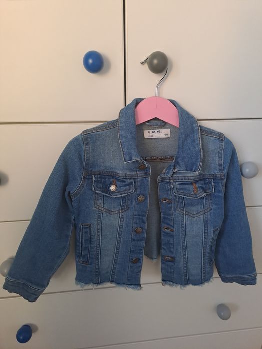 Kurtka jeansowa, rozmiar 98
