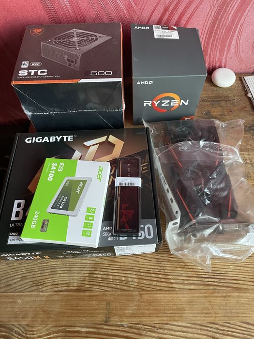 Ігровий ПК ryzen + Монітор(девайси)