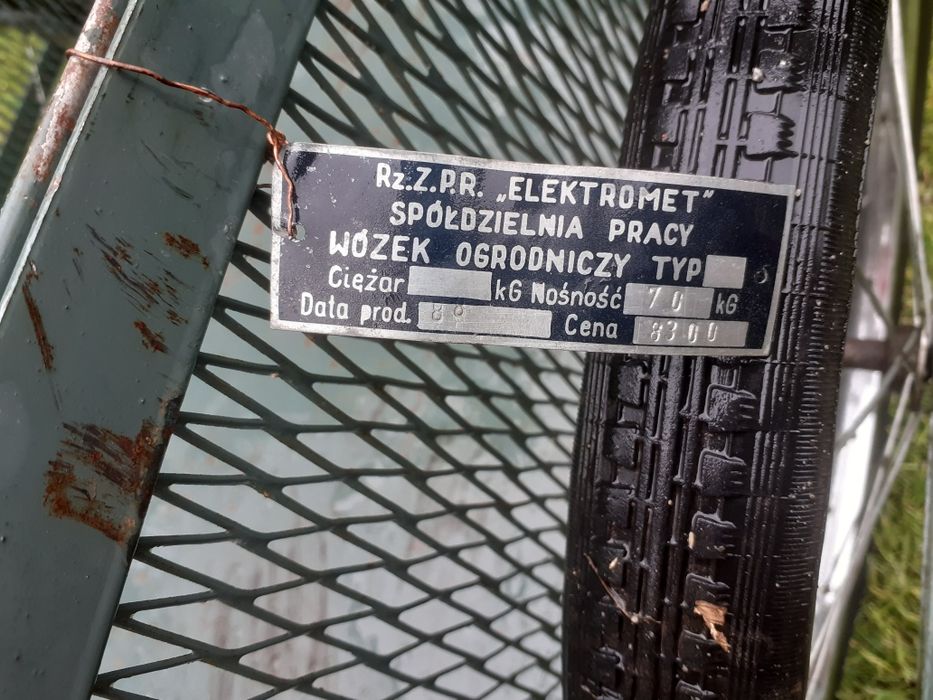 Wózek ogrodowy ELEKTROMET