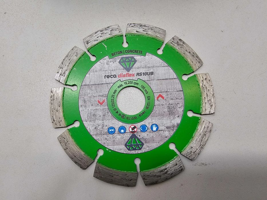 Tarcza Tnąca do Betonu Roca Diaflex RS10UB 125mm * Komis Madej Gorlice