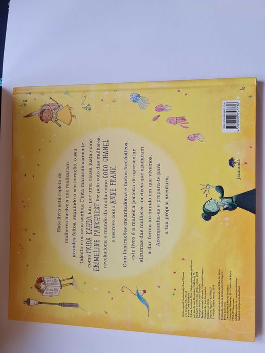 Livro Mulheres fantásticas que mudaram o mundo