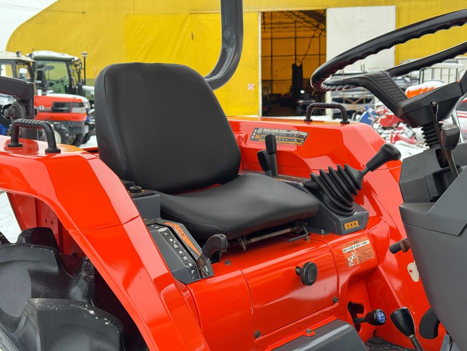 Японський трактор/мінітрактор KUBOTA GL23!+Дашок! РЕВЕРС! 4х4!+ ФРЕЗА