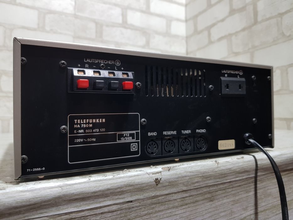 Стерео підсилювач TELEFUNKEN HA 750m, 2*60 б/у з Німеччини..