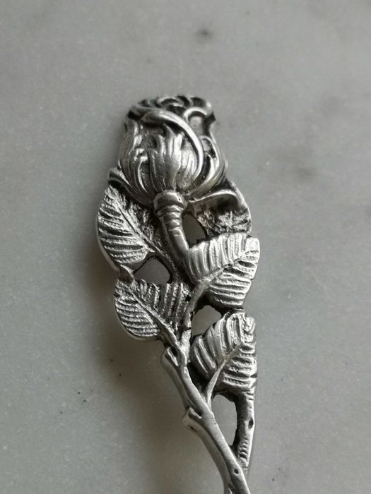 srebrna łyżeczka Niemcy vintage