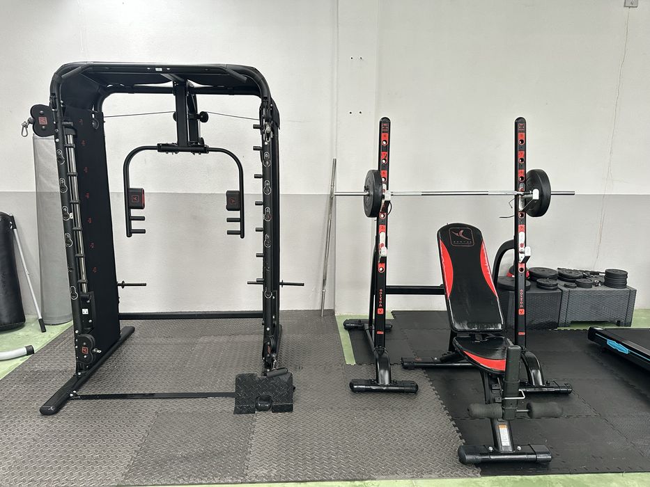 Rack musculação