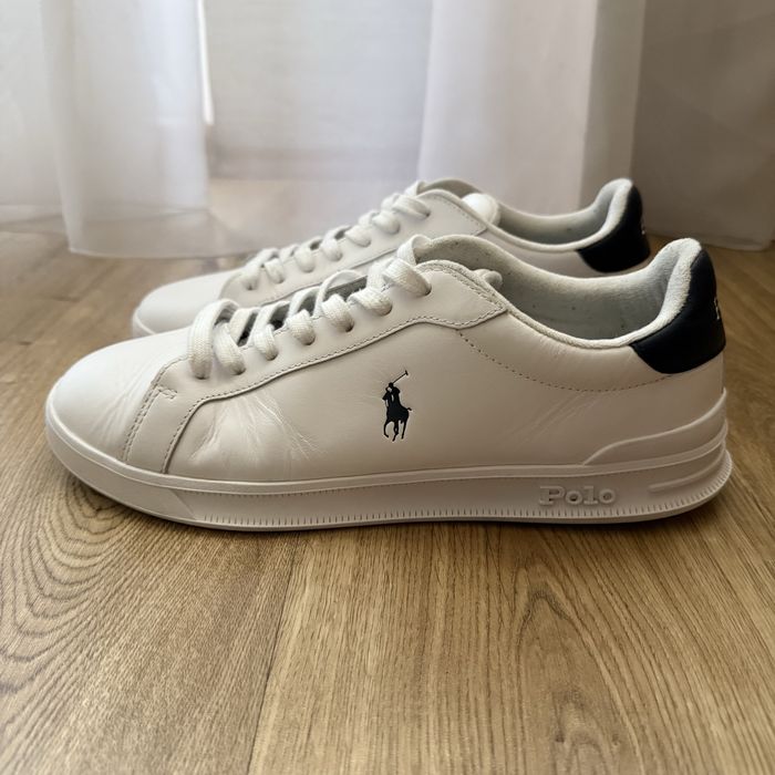 Кожаные кеды Polo Ralph Lauren ( 43 размер/оригинал)