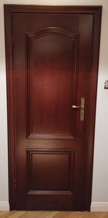 Drzwi drewniane fornirowane 3 szt.