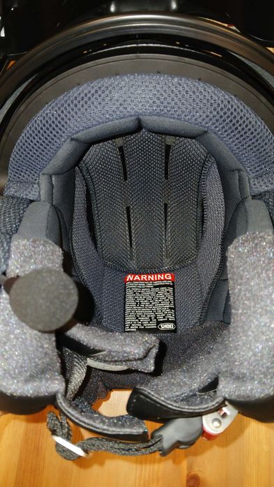 Capacete Shoei Neotec 3 Preto XS + SENA SRL3 (opcional) | Como Novo