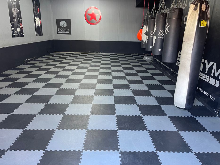 Pavimentos robustos para ginásios