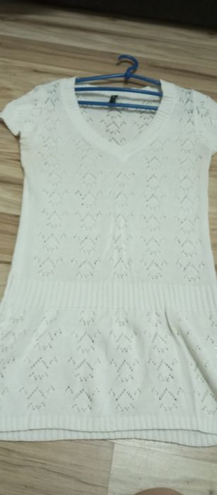 Tunika biała lub sukienka