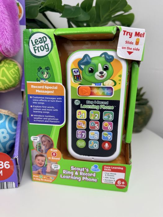 Цуцик фішер прайс телефон leap frog fisher price