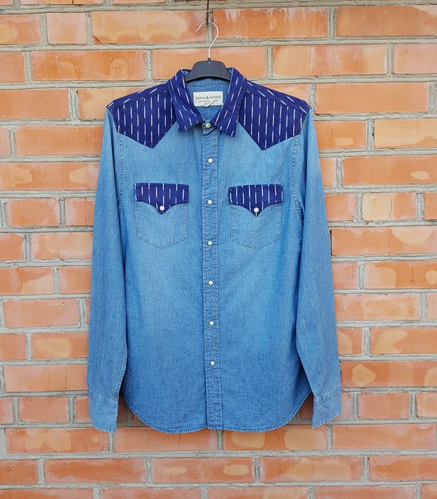Ralph Lauren Denim & Supply Western Shirt джинсова сорочка оригінал M