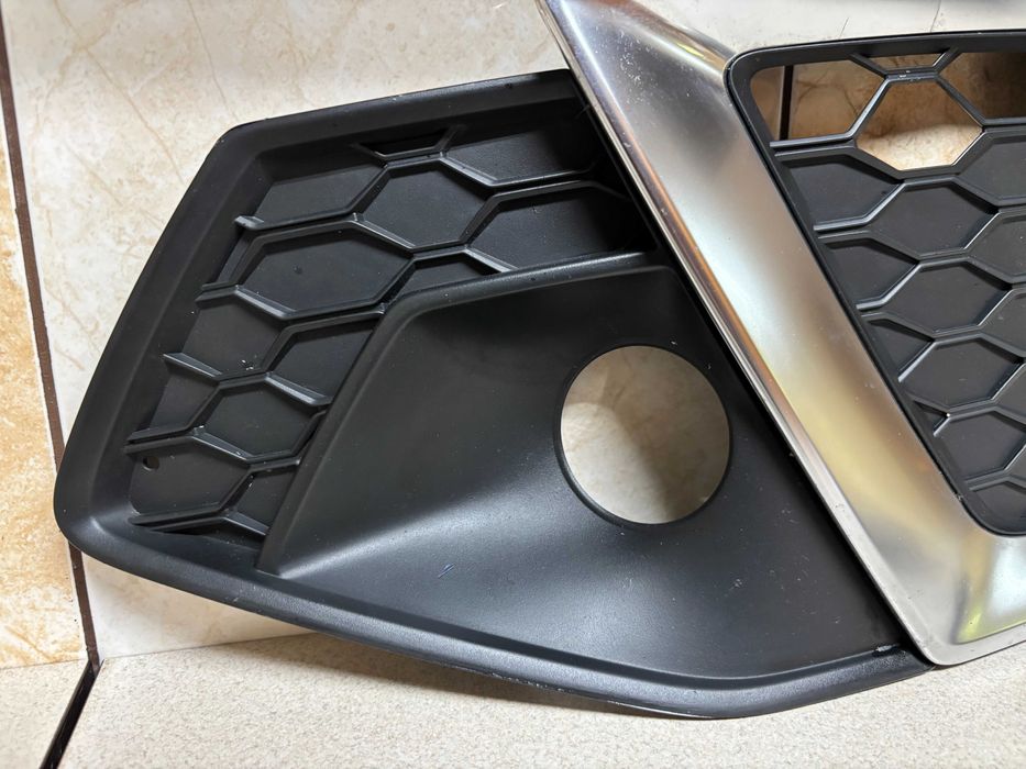 Kratka ATRAPA zderzaka AUDI A4 B9 LIFT S-LINE prawa/lewa