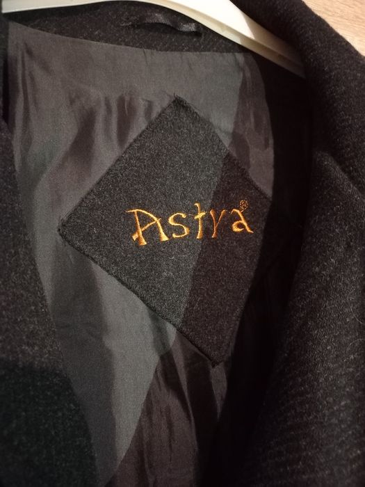 Płaszcz męski flauszowy Ocieplany roz.M