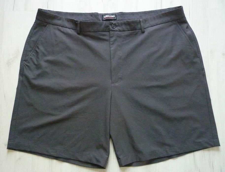 Duże męskie lekkie krótkie spodnie KIRKLAND W44 3XL spodenki STRETCH
