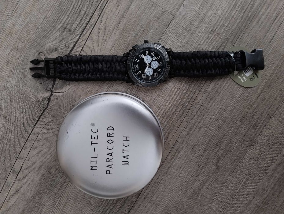 Relógio Paracord Mil-Tec