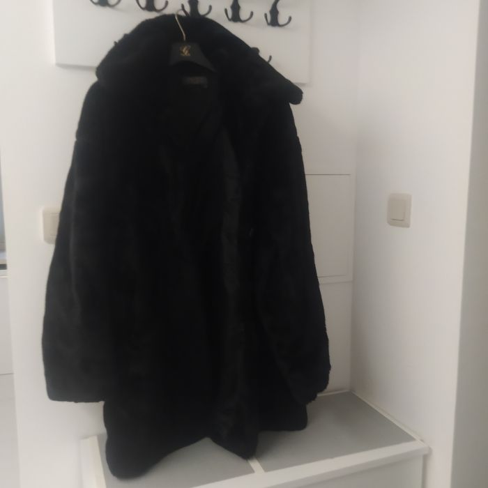 Kożuch meski ze stójką