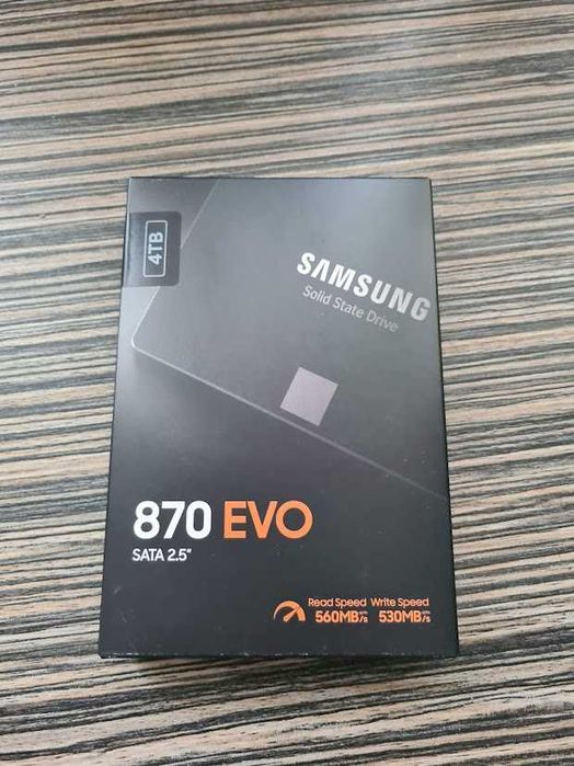 SSD Samsung 870 EVO 4 TB (MZ-77E4T0B/EU)