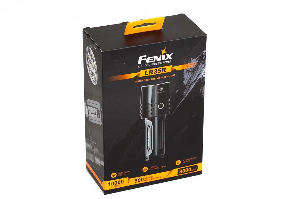 Fenix LR35R Ліхтар Ручний (10000 Люмен 500 Метрів) ГАРАНТІЯ 5 РОКІВ!