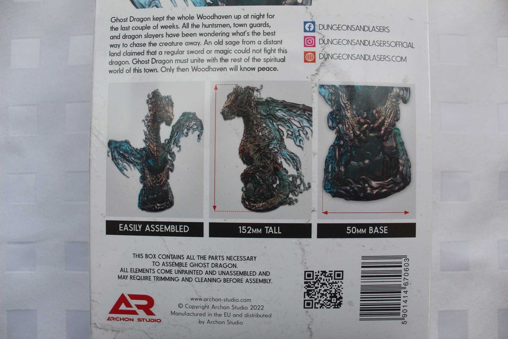 Ghost Dragon Smok Duch Woodhaven Dungeons And Lasers Archon RPG