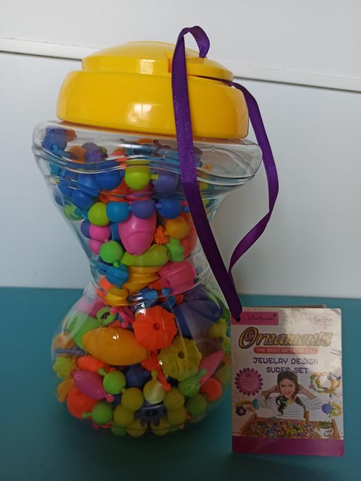 Zestaw kreatywny koralików na biżuterię