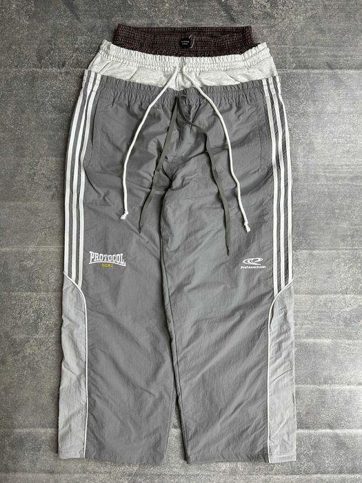 Штани Project GR 3 пояса спортивки sweatpants gray сірі штаны