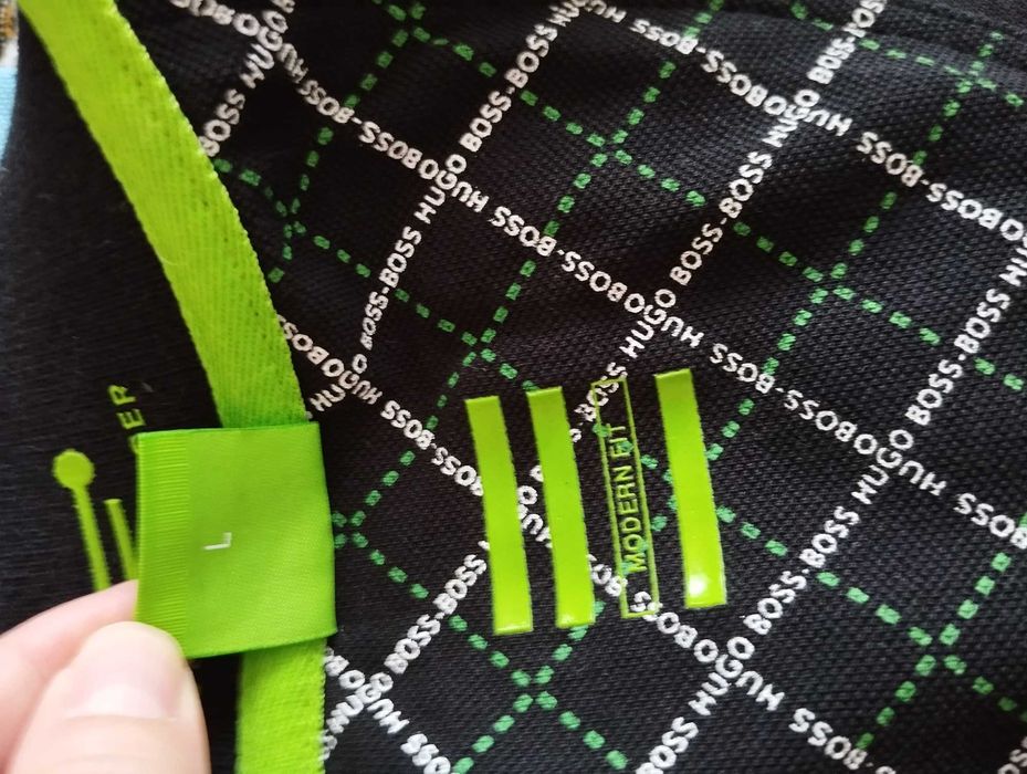 Koszulka polo Hugo Boss L czarna