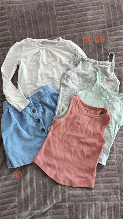 Одяг для дівчинки штани кофта майка 98-104