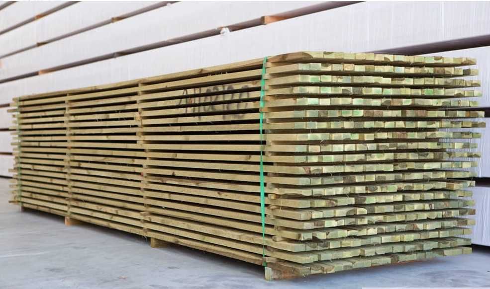 Listwa montazowa Kontrłata Łata Legar Krokwie Impregnowane 2.5x5 - 2,5