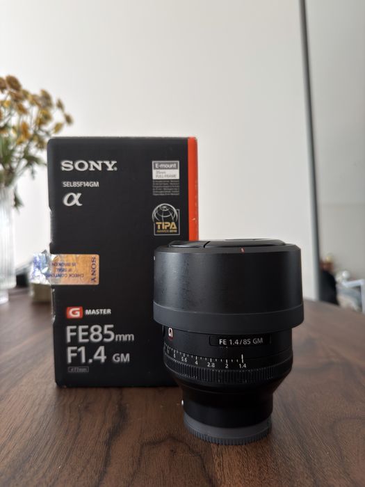 Sony 85mm 1.4 GM - E mount