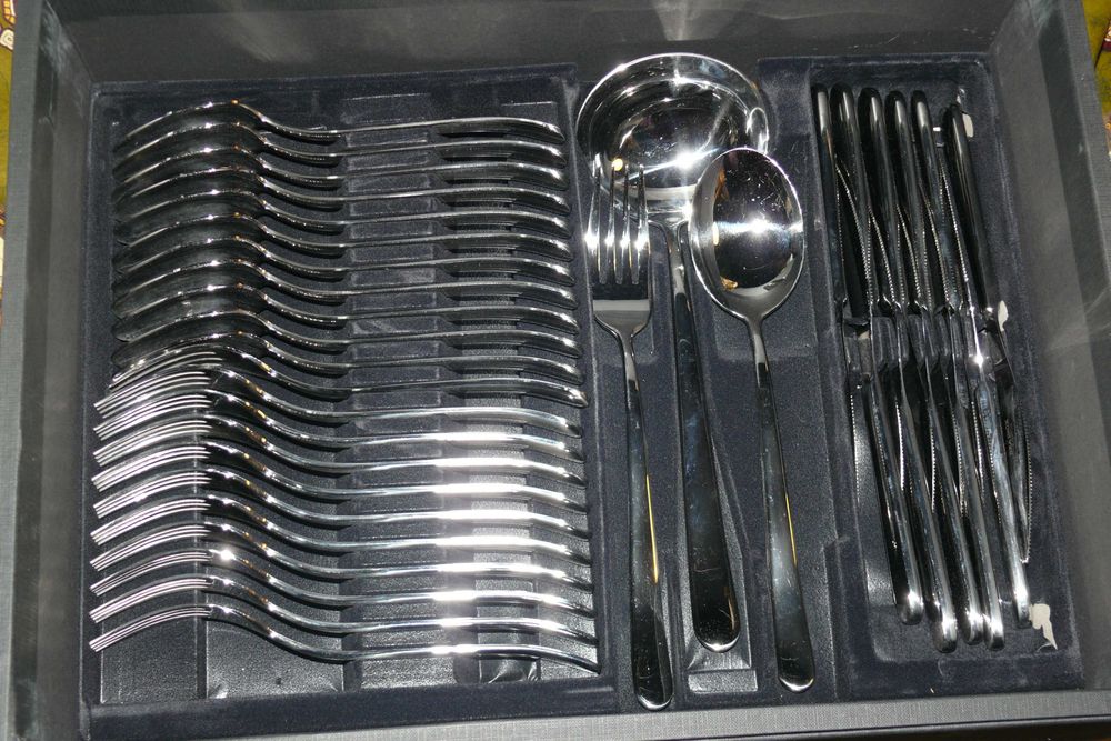 Bra Faqueiro de 113 peças de aço inoxidável Verona