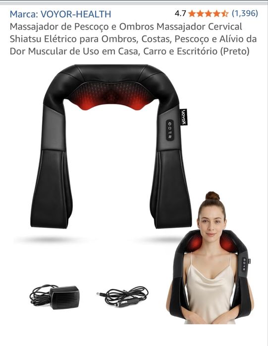 Massajador cervical