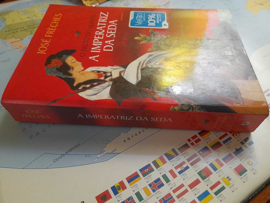 Livro, A Imperatriz da Seda, de José Frèches
