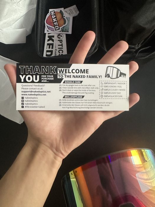 nowe okulary na Naked