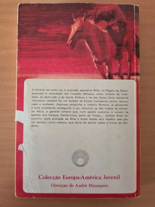 Livro "Átila, Flagelo de Deus" de Gerhart Ellert