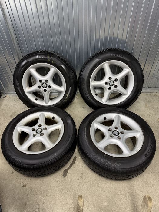 Kola felg Borbet 5x100 15” Lato Letnie 195/65/15 Seat Leon Ibiza Golf