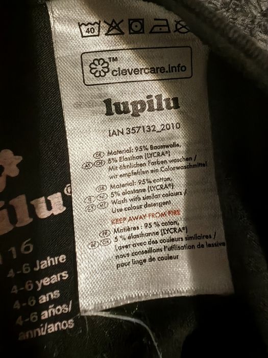 Leginsy Lupilu 110/116 cm