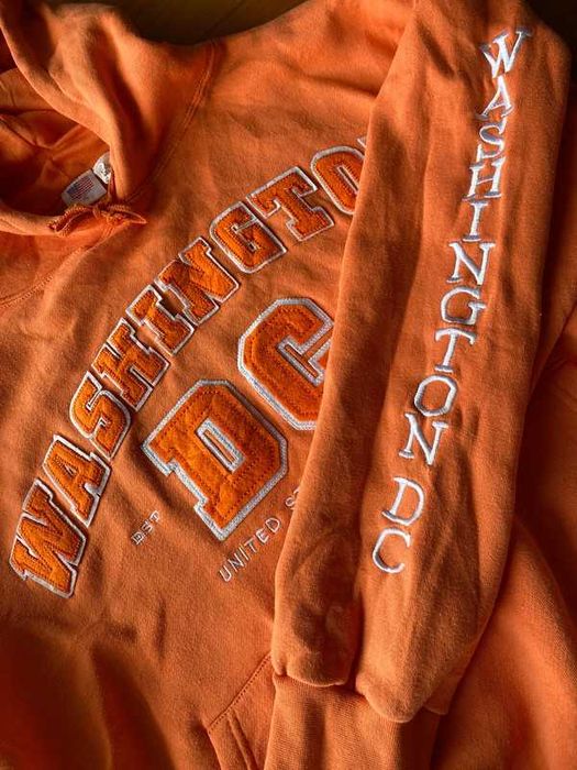 Hoodie laranja Washington DC (XL)